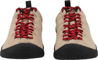 Keen Beige Bold Lace Contrast Sole Sneakers