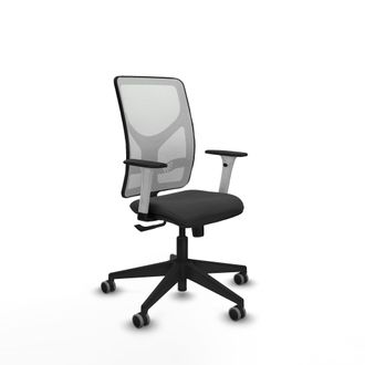 Piqueras y Crespo Silla De Oficina Piqueras Y Crespo Motilla Blanco Soporte Lumbar