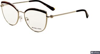 Michael Kors Womens 54 mm Gold Opticals