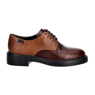 Camper Schoenen, Dames, Bruin, 40 EU, Leer, Dean Veterschoenen