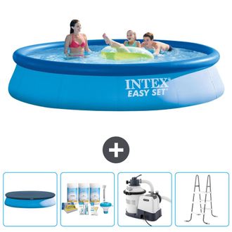 Intex Piscina Easy Set Redonda - 396x84 Cm - 7-piezas Scb64