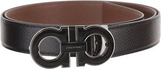 Ferragamo Multi Gancini Interchangeable Reversible Leather Belt