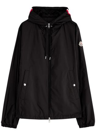 Moncler Grimpeurs Hooded Nylon Jacket - Black - 6 (UK46 / Xxxl)