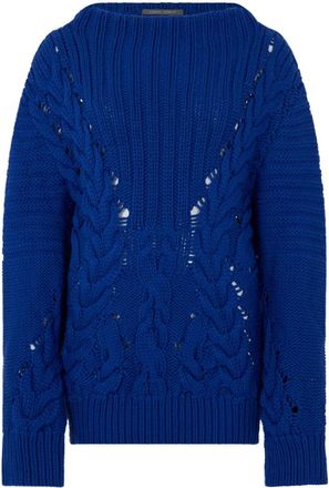 Alberta Ferretti Donna, Maglie, Blu, M, new