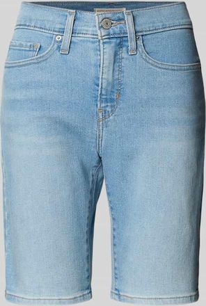 Levi's Shaping Fit Jeansbermudas im 5-Pocket-Design in Bleu, Gr&ouml;&szlig;e 26