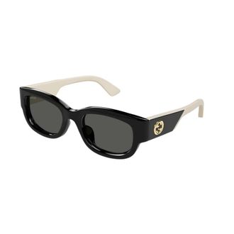 Gucci Authentieke Stijlvolle Brillen- Premium Kwaliteit! - unisex - Zonnebrillen - Zwart - 54 MM - Accessoires