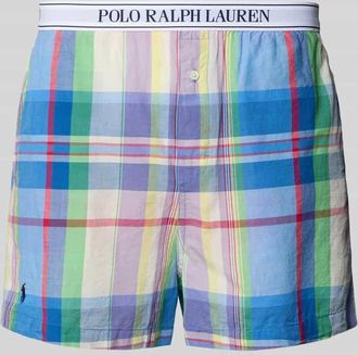 Polo Ralph Lauren Regular Fit Pyjama Shorts aus reiner Baumwolle in Blau, Gr&ouml;&szlig;e XXL