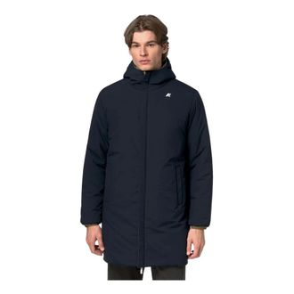 K-Way Jacob ST Warm Double Reversible Jas - Heren - Jassen - Blauw - Maat: XL