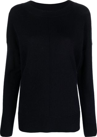 Chinti and Parker long-sleeve fine-knit sweater - women - Wool/Cashmere - LL - Blue