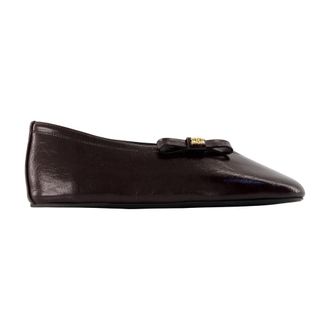 Ganni Jenny Ballerinas - Dames - Schoenen - Bruin - Maat: 40 EU