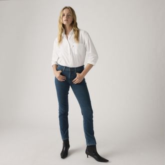 Levi's 724 High Rise Straight Jeans - Womens - 23X30 - Blue