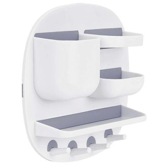 OEM Estanter&iacute;a De Cocina De Pared, Autoadhesiva, Blanca