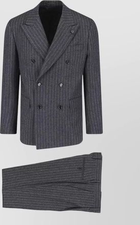 Lardini wool double breasted coat