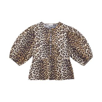 Ganni Mujer, Blusas y Camisas, Marr&oacute;n, Talla: S