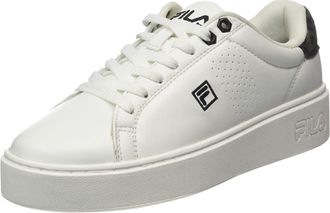 Fila Womens Crosscourt Altezza A wmn Sneaker, White-Leopard, 5.5 UK