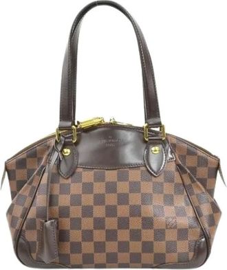 Louis Vuitton Pre-owned Handbags, female, Brown, Size: ONE SIZE Pre-owned Vintage Handbag