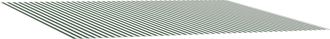 vidaXL Tela De Repuesto Para Toldos Verde Y Blanco 300 X 250 Cm Vidaxl