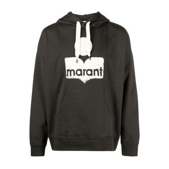 Isabel Marant Isabel Marant, Hoodies, male, Black, Size: M Miley Sweatshirt