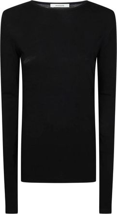 Entire studios T-shirt met lange mouwen - Heren - Longsleeves - Zwart - M - Katoen - Tops