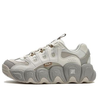 Fila (WMNS) FILA CROISSANT Chunky Sneakers Grey White F12W342103FTO