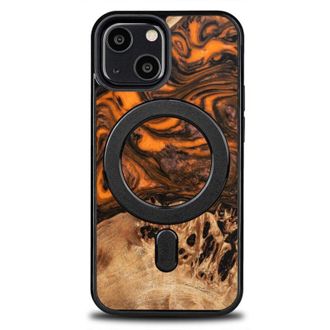OEM Funda Bewood Unique Para Iphone 13 Mini - Naranja Con Magsafe