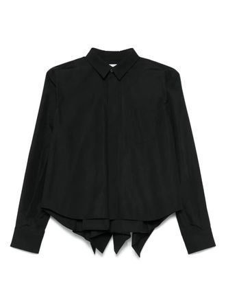 sacai Camicia con inserti - Nero
