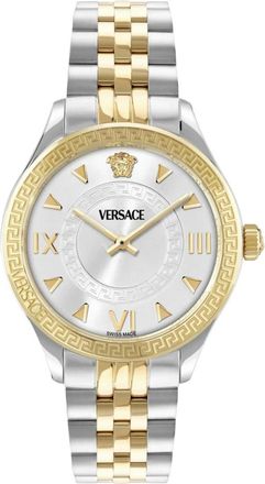 Versace Watches - Dames - Horloges - Geel - ONE Size - Accessoires