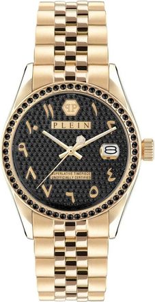 Philipp Plein Date Superlative Crystal - Dames - Horloges - Geel - ONE Size - Accessoires