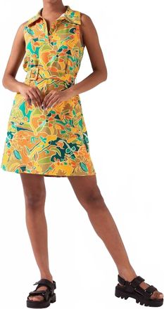 Celina Moon Amina Dress In Multi