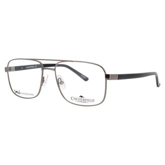 Chesterfield Mens Gunmetal Rectangular Eyeglass Frames Ch-90Xl