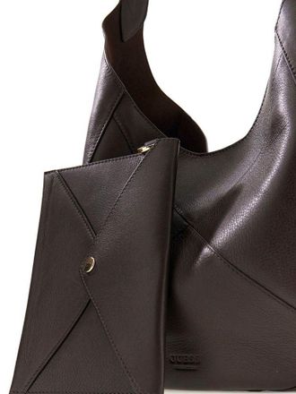 Guess Pauline Hobo Bag - Brown