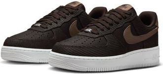 Nike Air Force 1 07 Basketball Sneaker in 200 Velvbn/minkbn at Nordstrom, Size 10.5