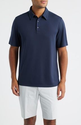 Zella Swing Golf Polo in Navy Eclipse at Nordstrom, Size Xx-Large