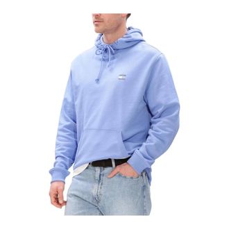 Tommy Jeans Heren, Sweatshirts & Hoodies, Blauw, Maat: XL Katoen