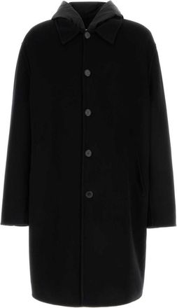 Prada Black cashmere coat