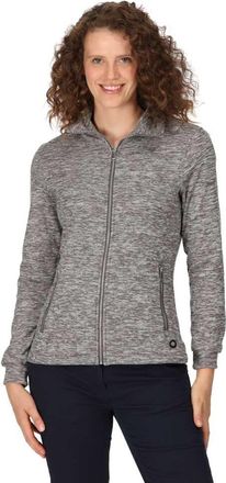 Regatta Womens Azaelia Full-zip Fleece Jacket, Dark Grey Marl, 20 EU