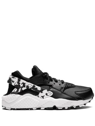 Nike Air Huarache Run SE sneakers - women - Rubber/Leather/Neoprene - 7 - Black