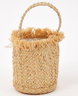 Hat Attack Margo Mini Fringe Bag in Natural at Nordstrom, Size Small