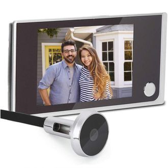 OEM Visor De Puerta Digital Lcd De 3,5 Y 120 Grados Para Monitoreo De Gatos, Visor De Puerta Digital, C&aacute;mara De Vigilancia Para Entradas