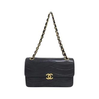 Chanel Pre-owned Vintage Shoulder Bag - Dames - Pre-owned - Zwart - Maat: ONE Size Leer