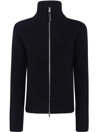 Maison Margiela Sweater Zipper Long Sleeve Cotton Camionneur