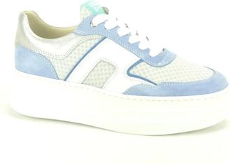 DL Sport Blauwe Sneaker Combinatie - Dames - Sneakers - Blauw - 39 EU - Schoenen