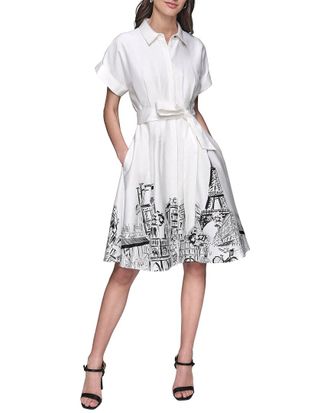 Karl Lagerfeld Karl Lagerfeld Paris Border Dress