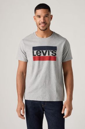 Levi's T-shirt sportiva stampata - Uomo - 2XL - Grigio / Grey