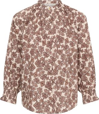 Part Two AlmeriPW Shirt - Dames - Blouses & Shirts - Beige - Maat: 3XL Katoen