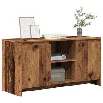 Berkfield Home TV Cabinet Old Wood 102x37.5x52.5 cm Engineered Wood in Brown