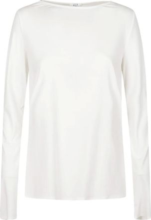 Wolford T-shirt con scollo a barca - Bianco