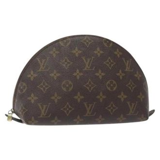 Louis Vuitton Pre-owned Canvas pouches - Dames - Vintage Clutch - Bruin - ONE Size - Vintage