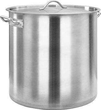 vidaXL Olla De Acero Inoxidable 50 L 40x40 Cm Vidaxl