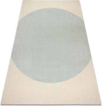 RugsX Flux 461.10.ae500 Alfombra De Lana Osta - Geom&eacute;trica, Estructural, Loft Azul / Crema Blue 240x340 Cm